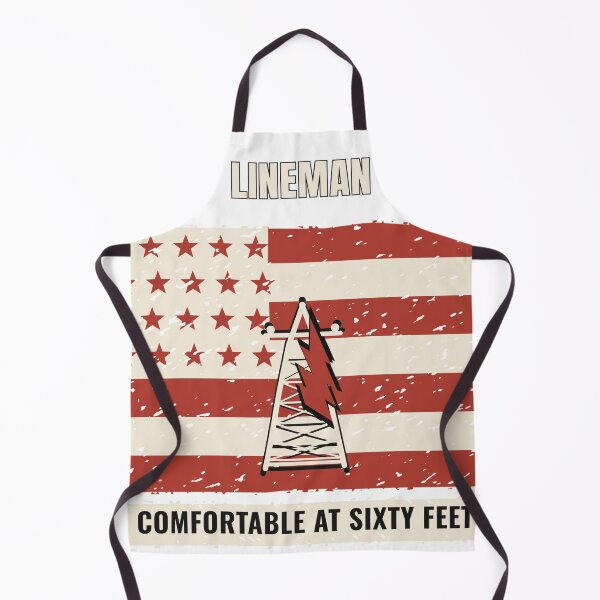 Item preview, Comfortable At Sixty Feet Lineman designed and sold by itchywook.