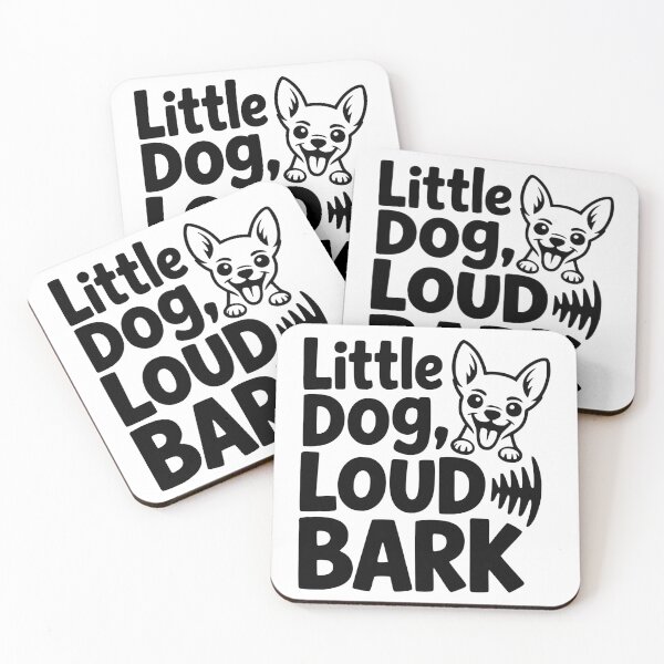 Item preview, Little Dog Loud Bark designed and sold by theartfulaspie.
