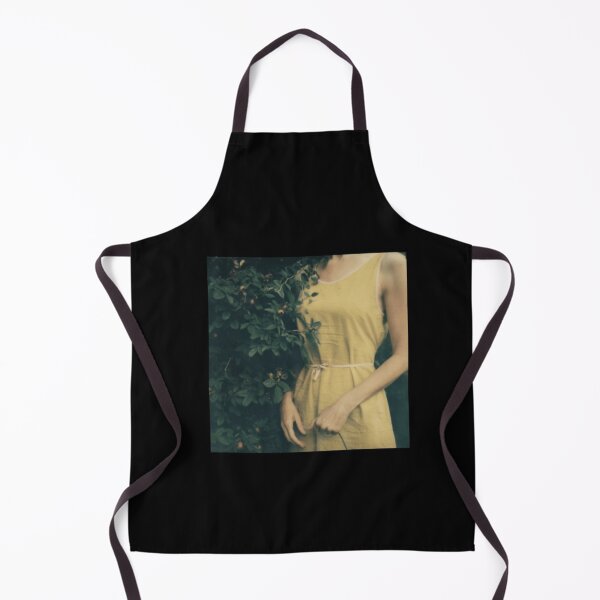 Item preview, Woman in Yellow Dress Beside Rose Bush designed and sold by BleedingGarden.