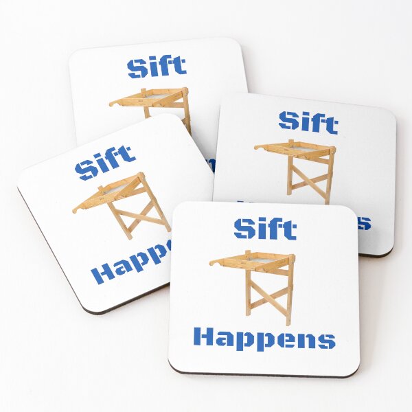 Item preview, Sift Happens designed and sold by HistoryGeekShop.