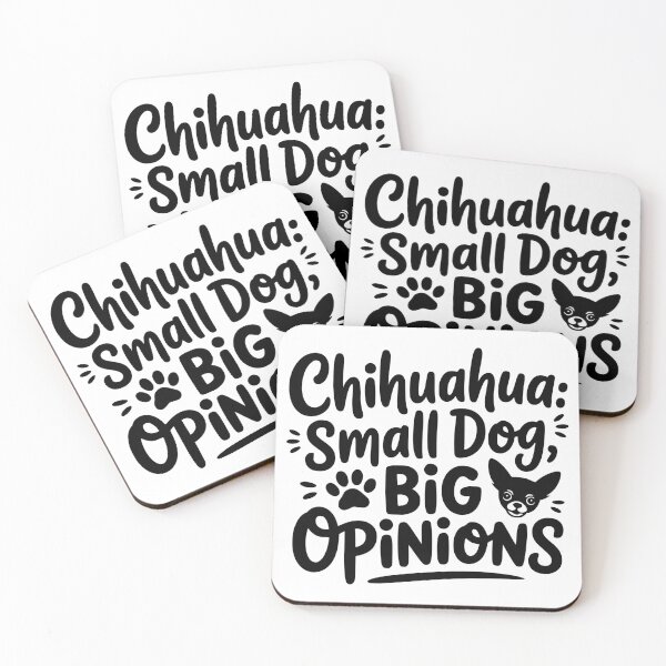 Item preview, Chihuahua Small Dog Big Opinions designed and sold by theartfulaspie.
