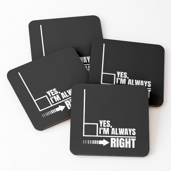 Item preview, Yes Im Always Right Funny Math Puns Teacher Student designed and sold by Dondonmart.