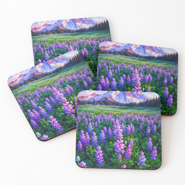 Item preview, Beautiful wild flowers blooming during twilight designed and sold by anelisaaniego.