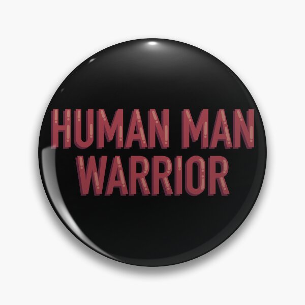Item preview, Human Man Warrior Funny Neebs Gaming Pixel Sticker Decal designed and sold by alexmaushaus.