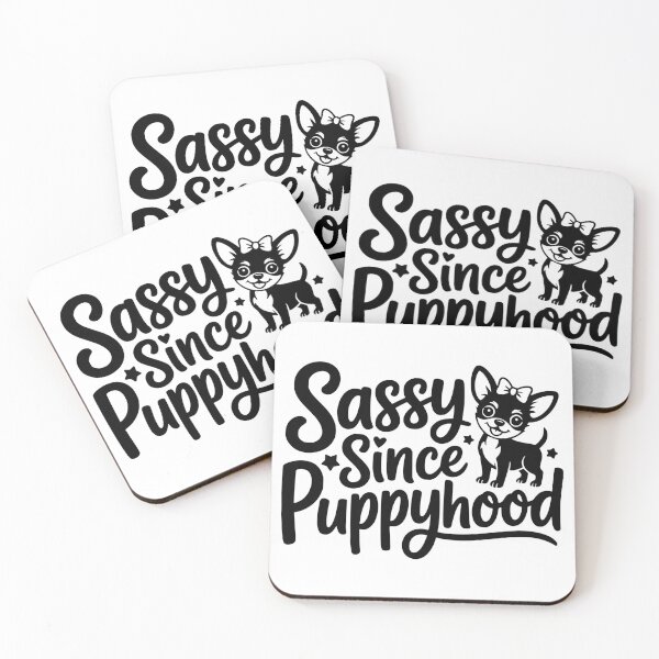 Item preview, Sassy Since Puppyhood designed and sold by theartfulaspie.