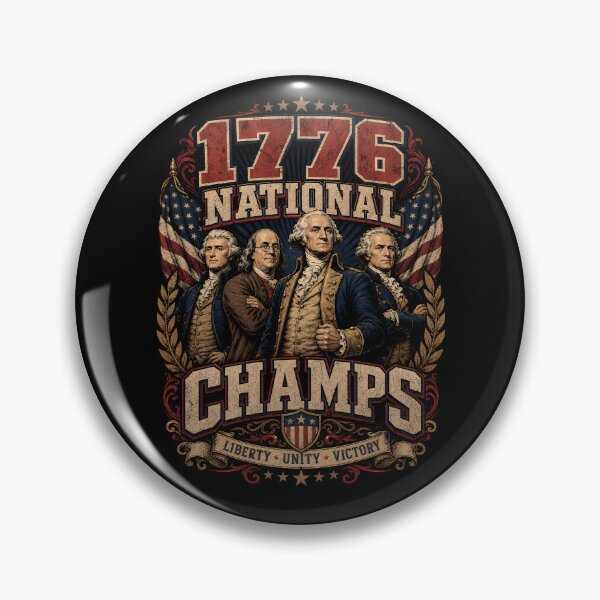 Item preview, 1776 National Champs 4th Of July Funny Founding Fathers Gear designed and sold by DynamicDesign.