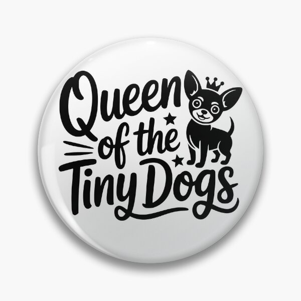 Item preview, Queen of the Tiny Dogs designed and sold by theartfulaspie.