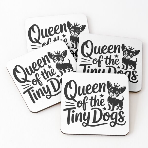 Item preview, Queen of the Tiny Dogs designed and sold by theartfulaspie.
