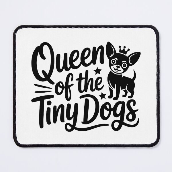 Item preview, Queen of the Tiny Dogs designed and sold by theartfulaspie.