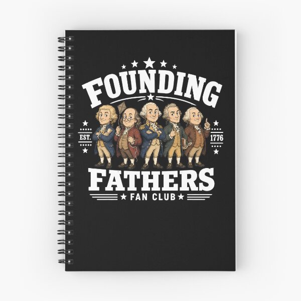 Item preview, Founding Fathers Fan Club Funny Founding Fathers Gear designed and sold by DynamicDesign.