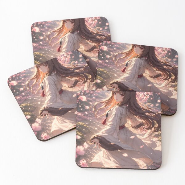 Item preview, Holo Spice and Wolf Cherry Blossom Dance designed and sold by mildaclairmo.
