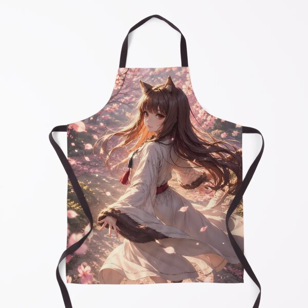 Item preview, Holo Spice and Wolf Cherry Blossom Dance designed and sold by mildaclairmo.