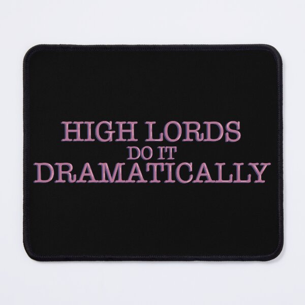 Item preview, High Lords Do It Dramatically Romantasy Reader Sticker Decal designed and sold by alexmaushaus.