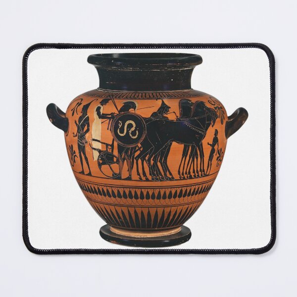 Item preview, Ancient Greek Terracotta Stamnos (Wine Jar) designed and sold by AnimaliaStar.