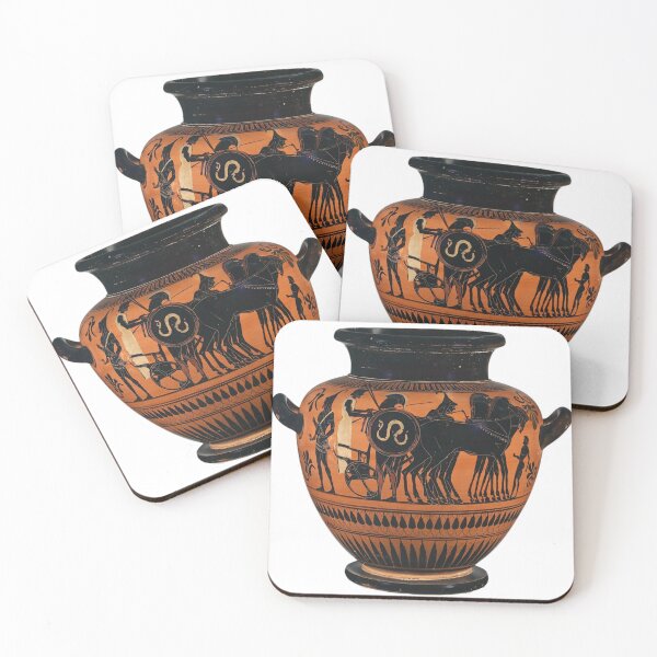 Item preview, Ancient Greek Terracotta Stamnos (Wine Jar) designed and sold by AnimaliaStar.