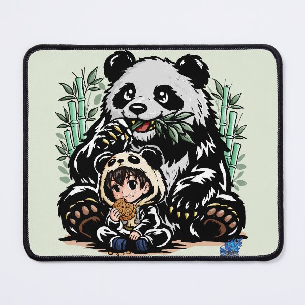 Item preview, Bao and Zhen - Chibi Boy and Giant Panda Guardian designed and sold by Lazarusltd.