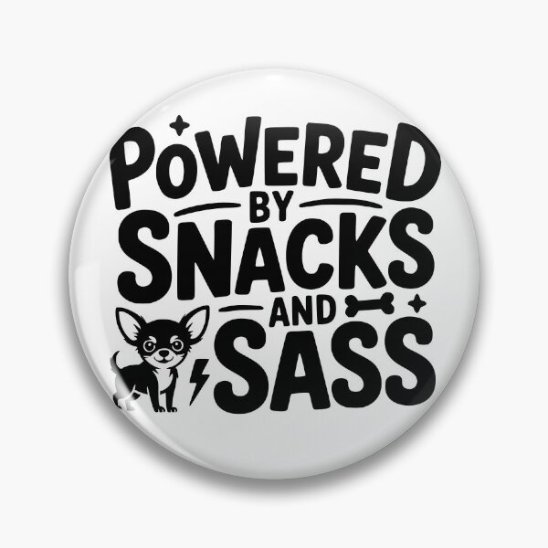 Item preview, Powered by Snacks and Sass designed and sold by theartfulaspie.