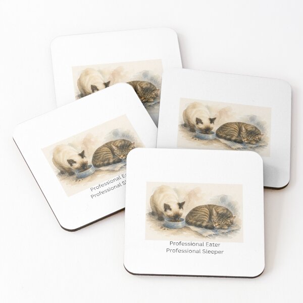Item preview, Professional Eater. Professional Sleeper designed and sold by RobertAndMeeko.
