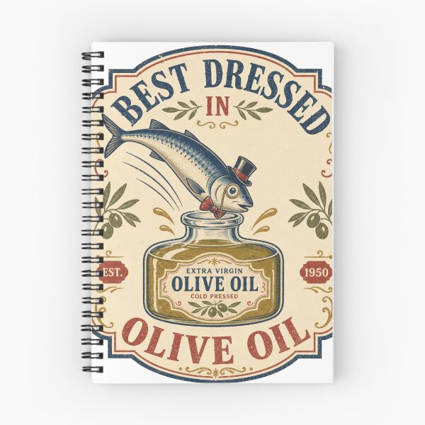 Item preview, Best Dressed in Olive Oil Fine Sardine designed and sold by BoosterShop.