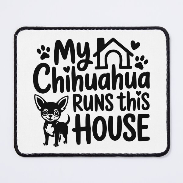 Item preview, My Chihuahua Runs This House designed and sold by theartfulaspie.