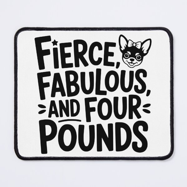 Item preview, Fierce Fabulous and Four Pounds designed and sold by theartfulaspie.