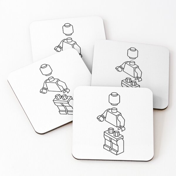 Item preview, Brick Mini Figure Assembly Guide – Building Instructions Art designed and sold by aziza-doodles.