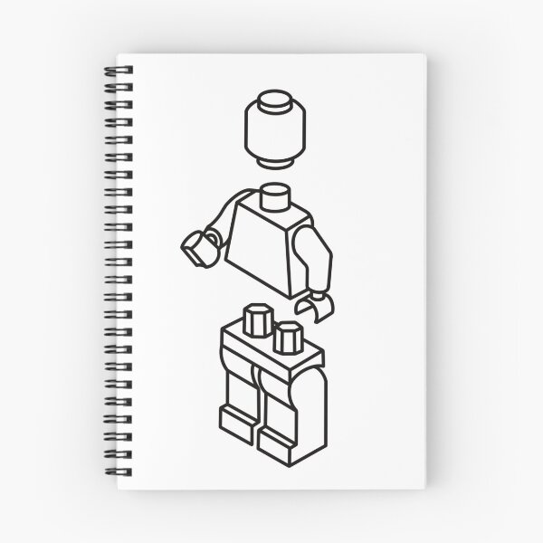 Item preview, Brick Mini Figure Assembly Guide – Building Instructions Art designed and sold by aziza-doodles.