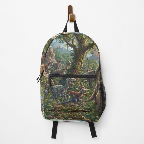 Item preview, Jungle Rex Dinosaur World Jurassic Landscape Art designed and sold by ART ATTACK ZONE.