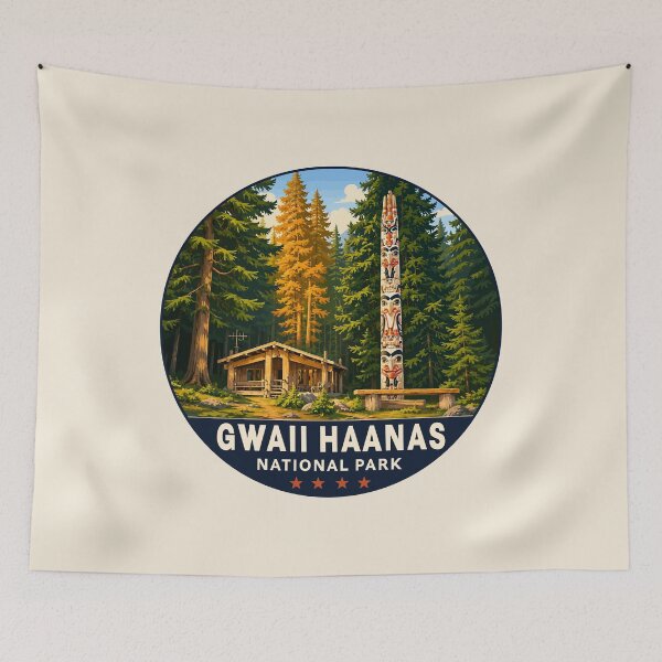 Item preview, Gwaii Haanas National Park Reserve | Haida Heritage & Coastal Canada Design designed and sold by Gideon Emmerich.
