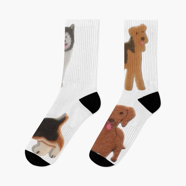 Item preview, retro vintage dog sticker pack designed and sold by starburnedgirls.