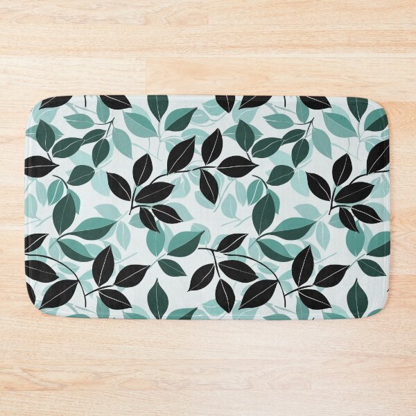 Item preview, Little Leaves Seafoam Mint designed and sold by Eclectic Monkey.
