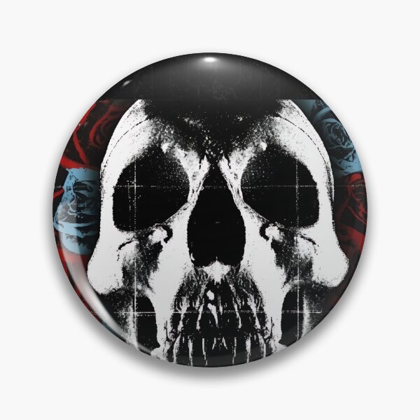 Item preview, Gothic Skull and Blossom Script Graphics designed and sold by PlanetSerpo.