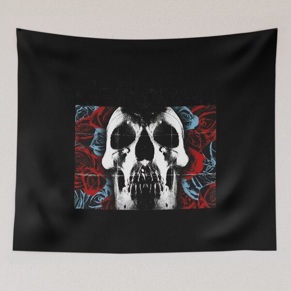 Item preview, Gothic Skull and Blossom Script Graphics designed and sold by PlanetSerpo.
