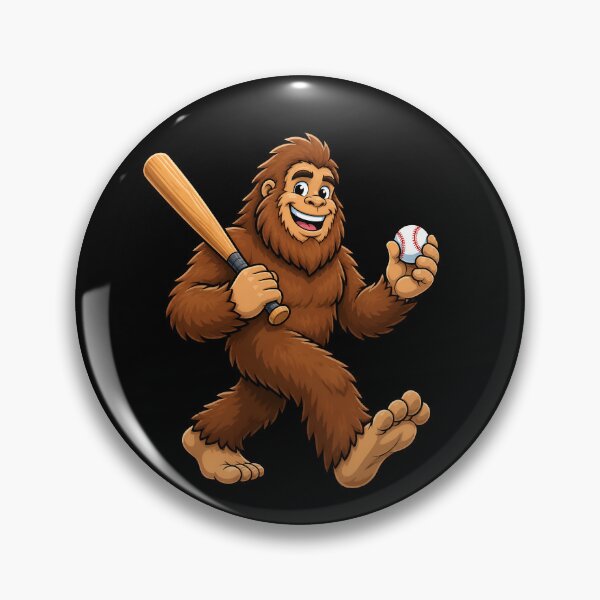 Item preview, Baseball Bigfoot Sasquatch Funny Bigfoot Baseball Gear designed and sold by DynamicDesign.