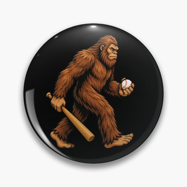 Item preview, Baseball Bigfoot Sasquatch Funny Bigfoot Baseball Gear designed and sold by DynamicDesign.