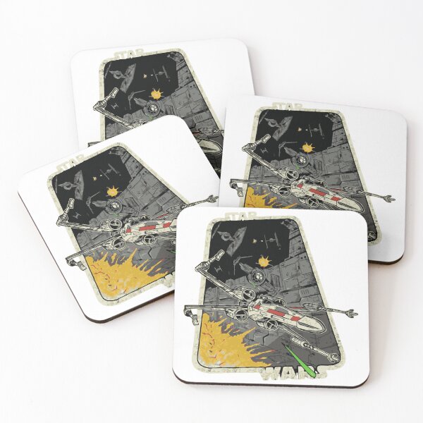 Item preview, Rebel Starfighter Assault on the Death Star Star Wars Artwork designed and sold by GeekMix.