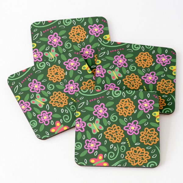 Item preview, Whimsical Wildflower & Butterfly Garden designed and sold by Clara Rennó.