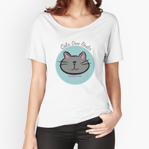 CATS OVER BRATS Relaxed Fit T-Shirt