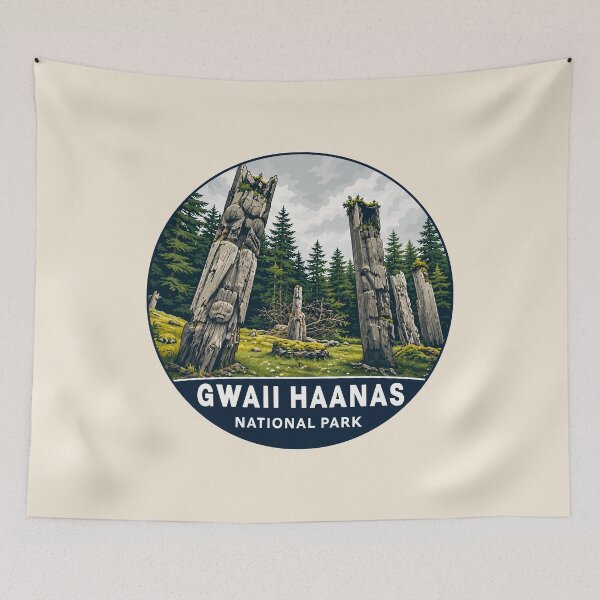 Item preview, Gwaii Haanas National Park Reserve | Haida Heritage & Coastal Canada Design designed and sold by Gideon Emmerich.