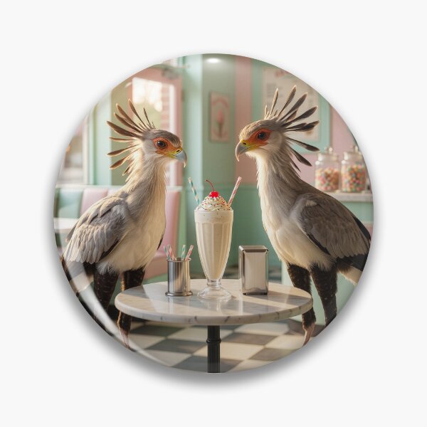 Item preview, Secretary Birds Split a Malt designed and sold by Tridentulus.