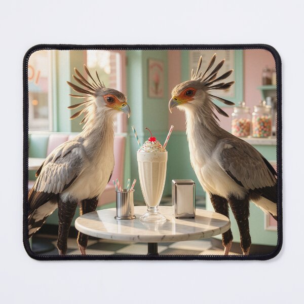 Item preview, Secretary Birds Split a Malt designed and sold by Tridentulus.