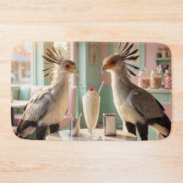 Item preview, Secretary Birds Split a Malt designed and sold by Tridentulus.
