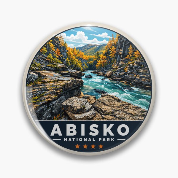 Item preview, Abisko National Park Sweden Northern Lights Mountain Landscape | Scandinavian Nature Design designed and sold by Gideon Emmerich.