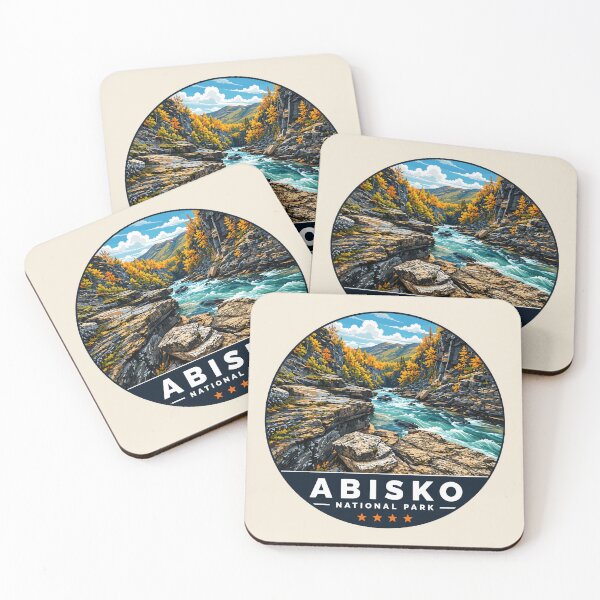 Item preview, Abisko National Park Sweden Northern Lights Mountain Landscape | Scandinavian Nature Design designed and sold by Gideon Emmerich.