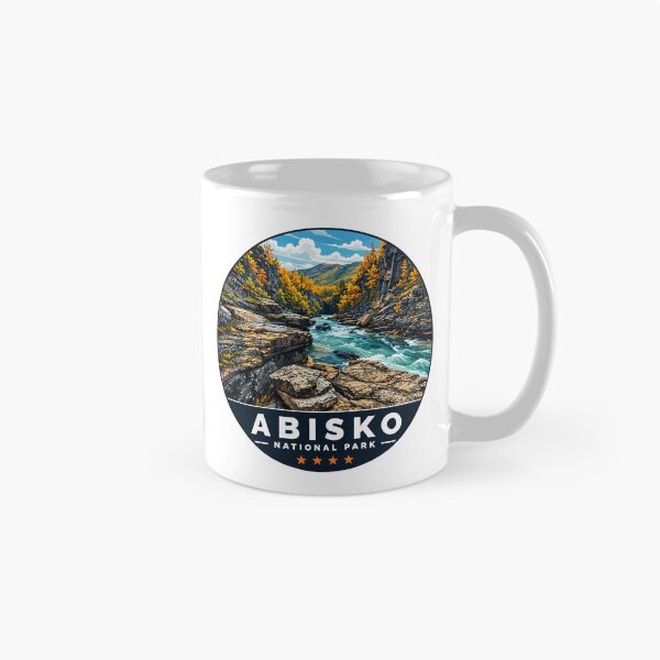 Item preview, Abisko National Park Sweden Northern Lights Mountain Landscape | Scandinavian Nature Design designed and sold by Gideon Emmerich.