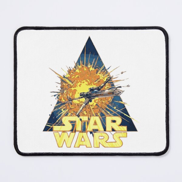 Item preview, X Wing Inside Rebel Triangle Star Wars Explosion Artwork designed and sold by GeekMix.