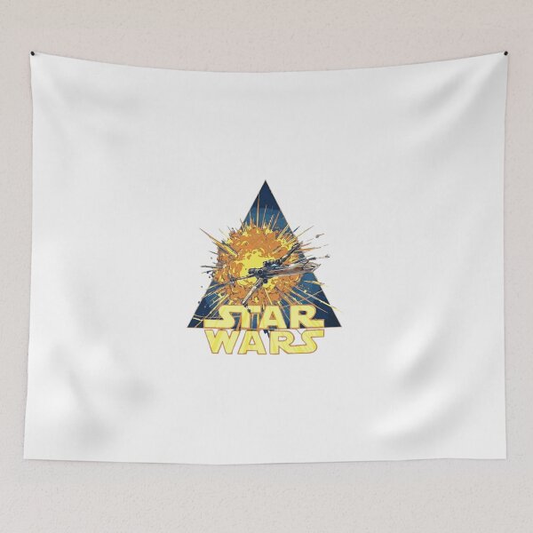 Item preview, X Wing Inside Rebel Triangle Star Wars Explosion Artwork designed and sold by DawnColony.