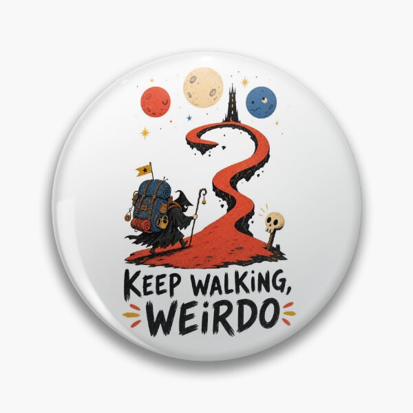 Item preview, Keep Walking, Weirdo designed and sold by Sonic Nova Studios.