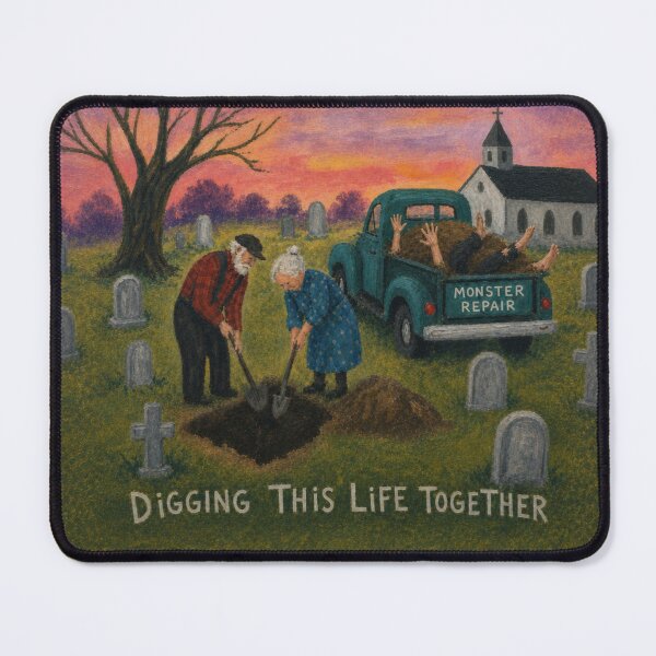 Item preview, Digging This Life Together designed and sold by ShindigiddyDog.