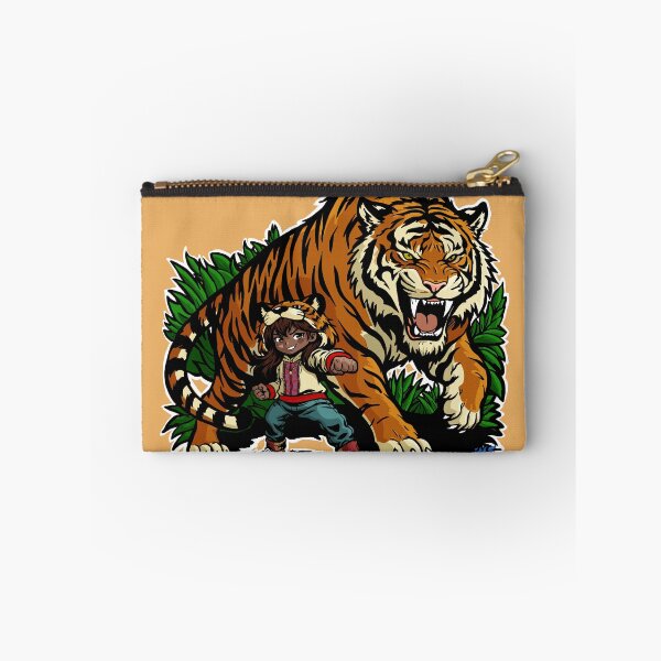 Item preview, Isha and Palan - Chibi Girl and Royal Bengal Tiger Guardian designed and sold by Lazarusltd.